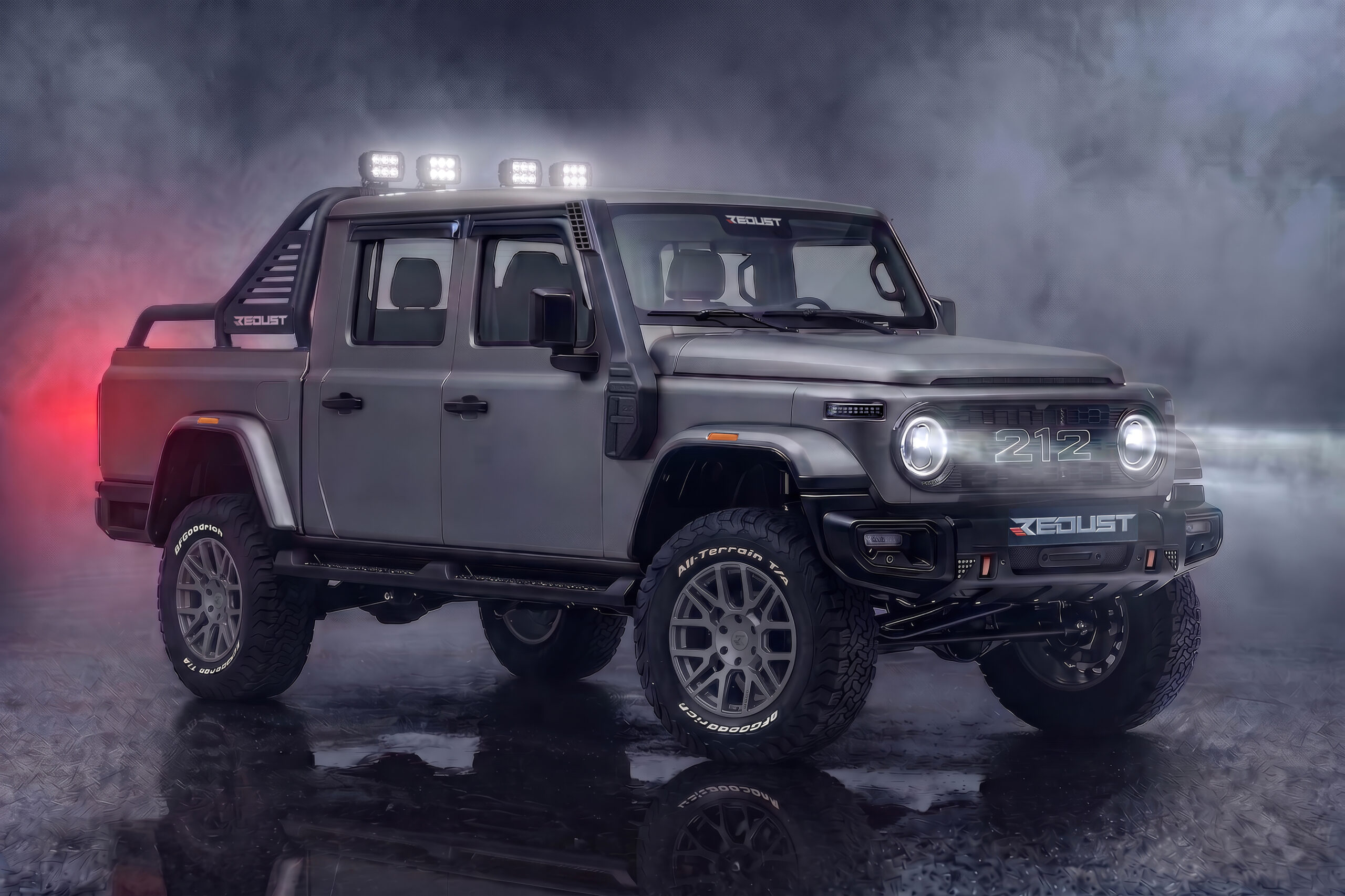 BAW 212 Pickup Grey Front