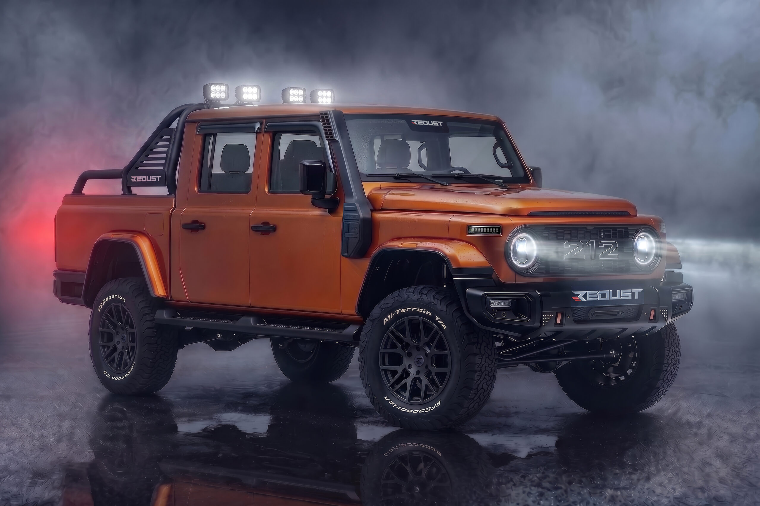 BAW 212 Pickup Orange