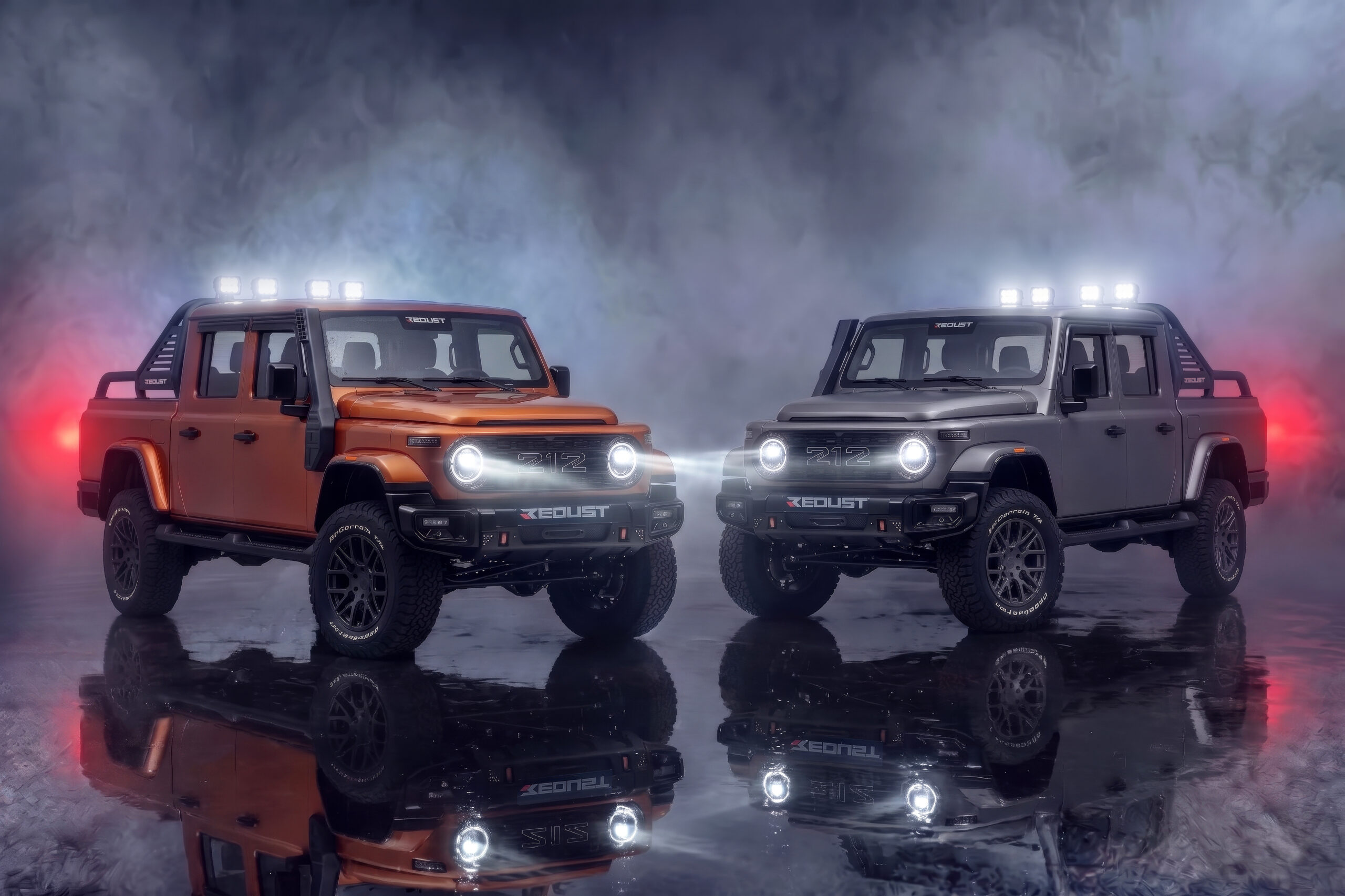 BAW 212 Orange Grey